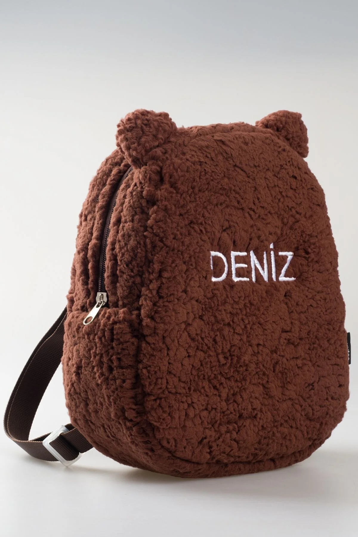 [WE EMBROIDERY THE NAME YOU WANT] - Plush Teddy Bear Backpack, 0-8 Years - Nursery, Kindergarten Children's Backpack